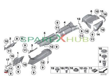 Picture of Oval-head screw/washer assembly