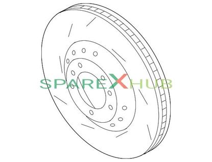 Picture of Brake Disc Front Left