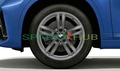 Picture of New Genuine BMW X1 F48/X2 F39 Light Alloy Rim Ferricgrey With RFT Tyres