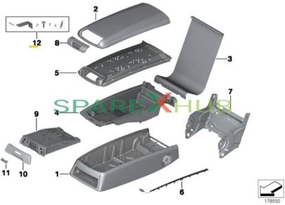 Picture of Repair kit, armrest