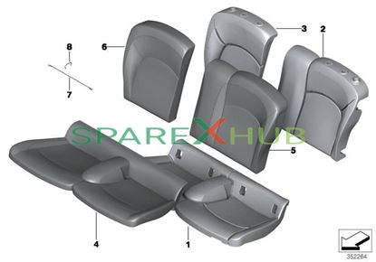 Picture of Cloth/leather seat cover