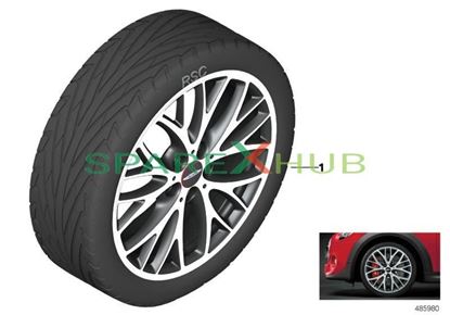 Picture of RDCi Wheel/Tyre black polished