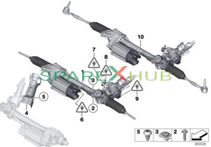 Picture of Exch-Steering Box, Electric